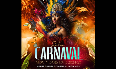 Soho Carnaval New Years Eve 2024/25 Melbourne