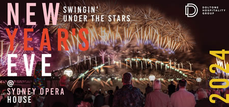 Sydney Opera House Western Boardwalk Swingin' Under the Stars NYE