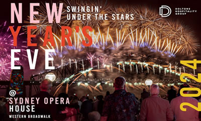 Sydney Opera House Western Boardwalk Swingin' Under the Stars NYE