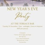 Novotel Geelong - New Year's Eve Party at the Terrace Bar Poster